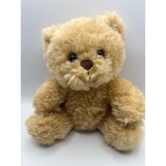 Wilberry Mini Blond Fuzzy Bear - Picture 1 of 4